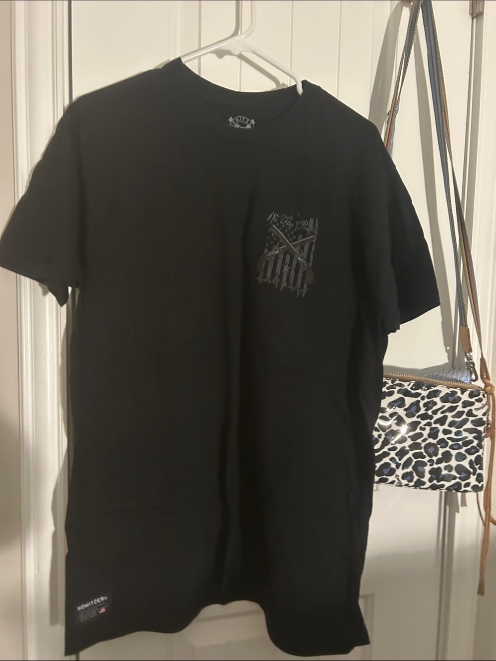 Men’s Black Short Sleeve Graphic Pocket Tee